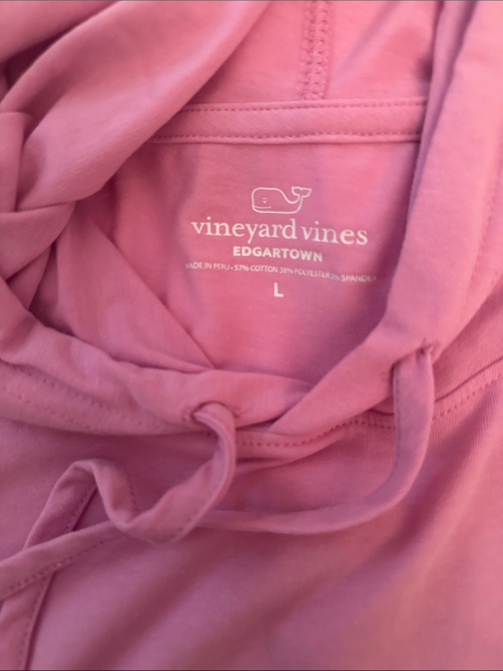 Vineyard Vines Bubblegum Pink Logo Hoodie - Picture 2 of 3